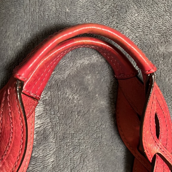 Vintage coach, pink leather canvas, signature purse - Picture 2 of 9